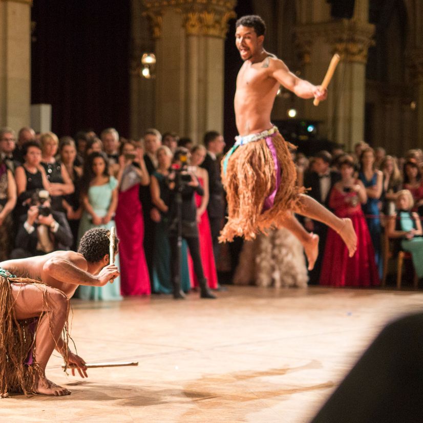 SamBrazil Show in Wien - Capoeira - Maculele Show